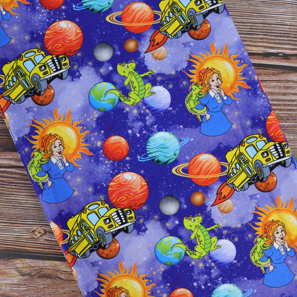 Miss Frizzle - French Terry de Coton - Coupon